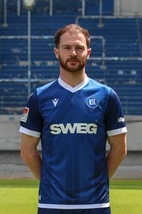 Budu Zivzivadze Karlsruher SC 11 GER, Karlsruher SC, Football, 2 Bundesliga, portrait date 2024 2025, 18 07 2024 GER, Karlsruher SC, Football, 2 Bundesliga, portrait date 2024 2025, 18 07 2024 Karlsruhe Copyright: xEibner-Pressefoto JanxPrihodax EP_JPA