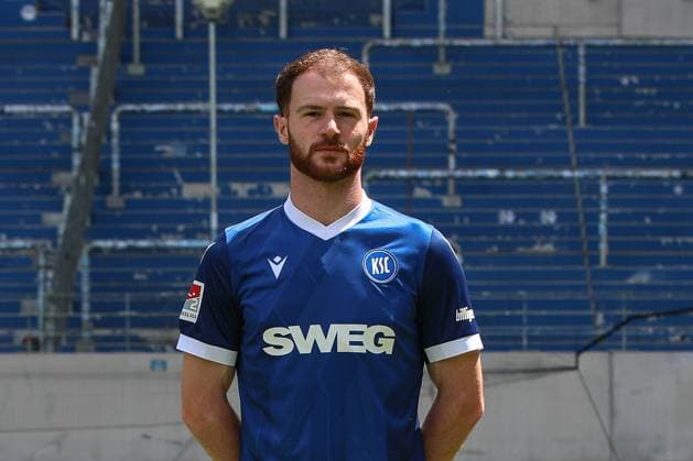 Budu Zivzivadze Karlsruher SC 11 GER, Karlsruher SC, Football, 2 Bundesliga, portrait date 2024 2025, 18 07 2024 GER, Karlsruher SC, Football, 2 Bundesliga, portrait date 2024 2025, 18 07 2024 Karlsruhe Copyright: xEibner-Pressefoto JanxPrihodax EP_JPA