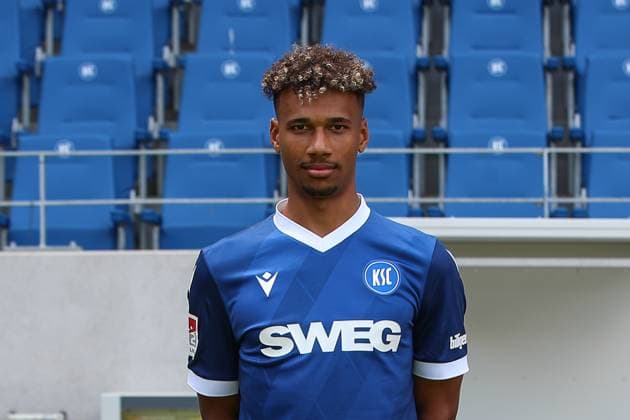 Bambase Conte Karlsruher SC 31 GER, Karlsruher SC, Football, 2 Bundesliga, portrait date 2024 2025, 18 07 2024 GER, Karlsruher SC, Football, 2 Bundesliga, portrait date 2024 2025, 18 07 2024 Karlsruhe Copyright: xEibner-Pressefoto JanxPrihodax EP_JPA