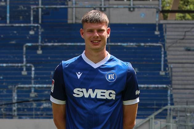 Andrin Hunziker Karlsruher SC 09 GER, Karlsruher SC, Football, 2 Bundesliga, portrait date 2024 2025, 18 07 2024 GER, Karlsruher SC, Football, 2 Bundesliga, portrait date 2024 2025, 18 07 2024 Karlsruhe Copyright: xEibner-Pressefoto JanxPrihodax EP_JPA