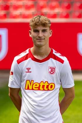 18 07 2024, Football, GER, Season 2024 2025, 2 Liga,Press appointment, SSV Jahn Regensburg Dominik Kother SSV Jahn Regensburg, 2 BL, Porträttermin 2024 2025 DFL REGULATIONS PROHIBIT ANY USE OF PHOTOGRAPHS AS IMAGE SEQUENCES AND OR QUASI VIDEO Regensburg Bavaria Germany Jahnstadion Regensburg