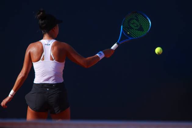 PLO 2024: Ann Li beats Peyton Mckenzie Stearns in Palermo Ann Li during the Women s Tennis Association match against Peyton Mckenzie Stearns (not pictured) at the Palermo Ladies Open 2024. Ann Li beats Peyton Mckenzie Stearns 3-6 7-6 6-2. Palermo Italy Copyright: AntonioxMelita