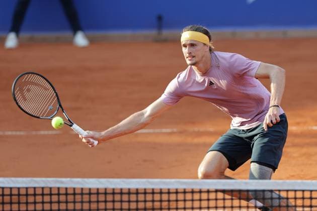 Tennis Men ATP, Tennis Men Tour 500 European Open Hamburg, Hamburg Open ATP 500 2024 , 18 07 2024 , Alexander Zverev GER plays a forehand Copyright: FernandoxSoares