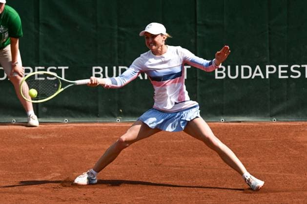 Aliaksandra Sasnovich during the quarter finals match vs. Suzan Lamens (NED) at the WTA250 Hungarian Gran Prix Tennis on 19th July 2024 at Romai Teniszakademia, Budapest, Hungary  Copyright: xVincenzoxOrlando IPAxSportx xipax xx IPA_48108105 IPA_Agency_IPA48108105