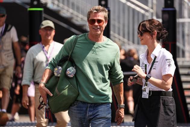 Formula 1, Hungarian GP in Budapest, shooting of the film F1