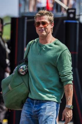 Hungaroring, Mogyorod, Hungary. 19.July.2024; Brad Pitt, American actor at the paddock during Formula One Hungary Grand Prix  (260071057)