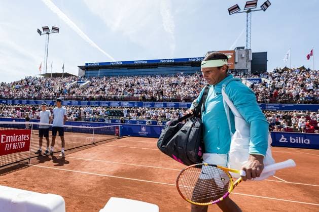240719 Rafael Nadal of Spain during day 5 of the Nordea Open on July 19, 2024 in Bastad Photo Niclas Jönsson BILDBYRAN COP 273 NO0289 tennis atp 250 nordea open bbeng  Copyright: NICLASxJÖNSSON BB240719NO003