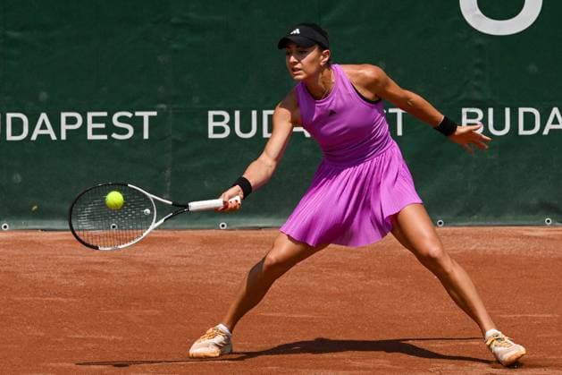 Elina Avanesyan during the quarter finals match vs. Anna Karolina Schmiedlova (SVK) at the WTA250 Hungarian Gran Prix Tennis on 19th July 2024 at Romai Teniszakademia, Budapest, Hungary  Copyright: xVincenzoxOrlando IPAxSportx xipax xx IPA_48112308 IPA_Agency_IPA48112308