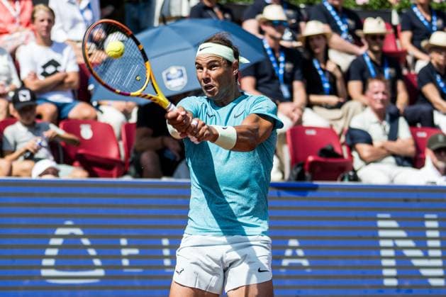 240719 Rafael Nadal of Spain during day 5 of the Nordea Open on July 19, 2024 in Bastad Photo Niclas Jönsson BILDBYRAN COP 273 NO0289 tennis atp 250 nordea open bbeng  Copyright: NICLASxJÖNSSON BB240719NO004