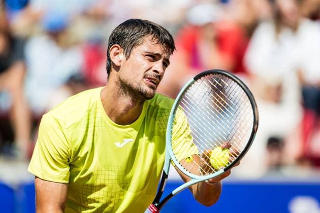 240719 Mariano Navone of Argentina during day 5 of the Nordea Open on July 19, 2024 in Bastad Photo Niclas Jönsson BILDBYRAN COP 273 NO0289 tennis atp 250 nordea open bbeng  Copyright: NICLASxJÖNSSON BB240719NO016