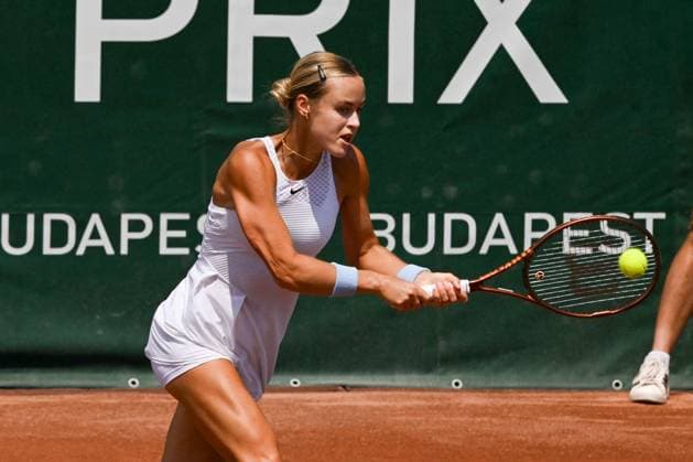Elina Avanesyan during the quarter finals match vs. Anna Karolina Schmiedlova (SVK) at the WTA250 Hungarian Gran Prix Tennis on 19th July 2024 at Romai Teniszakademia, Budapest, Hungary  Copyright: xVincenzoxOrlando IPAxSportx xipax xx IPA_48112686 IPA_Agency_IPA48112686
