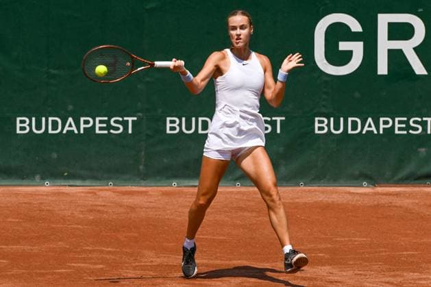 Elina Avanesyan during the quarter finals match vs. Anna Karolina Schmiedlova (SVK) at the WTA250 Hungarian Gran Prix Tennis on 19th July 2024 at Romai Teniszakademia, Budapest, Hungary  Copyright: xVincenzoxOrlando IPAxSportx xipax xx IPA_48112687 IPA_Agency_IPA48112687