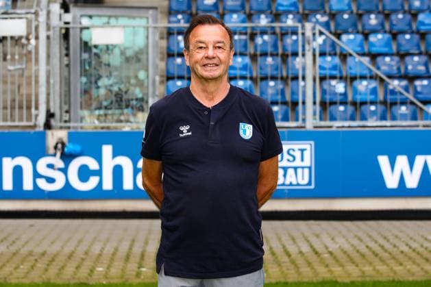 Managing Director Sport Otmar Schork, 1 FC Magdeburg 2 Soccer Bundesliga portrait appointment 2 BL 2024 2025 official photo appointment 1 FC Magdeburg in the Avnet Arena in Magdeburg portrait, portrait, single picture, Germany, Soccer, Men, GER, 18 07 2024 Christian Schroedter