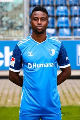 Lubambo Musonda, 1 FC Magdeburg 2 Soccer Bundesliga portrait appointment 2 BL 2024 2025 official photo appointment 1 FC Magdeburg in the Avnet Arena in Magdeburg portrait, portrait, single picture, Germany, Soccer, Men, GER, 18 07 2024 Christian Schroedter
