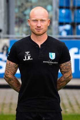 Athletic trainer Jannik Kirchenkamp 1 FC Magdeburg , 1 FC Magdeburg 2 Soccer Bundesliga portrait appointment 2 BL 2024 2025 official photo appointment 1 FC Magdeburg at the Avnet Arena in Magdeburg portrait, portrait, single picture, Germany, Soccer, Men, GER, 18 07 2024 Christian Schroedter