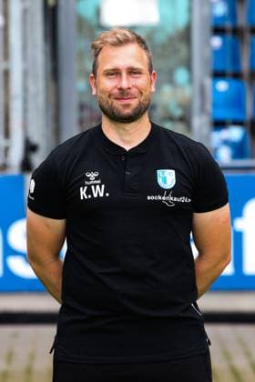Videoanalyst Kevin Waliczek, 1 FC Magdeburg 2 Soccer Bundesliga portrait appointment 2 BL 2024 2025 official photo appointment 1 FC Magdeburg in the Avnet Arena in Magdeburg portrait, portrait, single picture, Germany, Soccer, Men, GER, 18 07 2024 Christian Schroedter