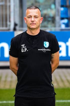 Team doctor Oliver Poranzke, 1 FC Magdeburg 2 Football Bundesliga portrait appointment 2 BL 2024 2025 official photo appointment 1 FC Magdeburg in the Avnet Arena in Magdeburg portrait, portrait, single picture, Germany, football, men, GER, 18 07 2024 Christian Schroedter