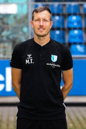 Goalkeeper coach Matthias Tischer, 1 FC Magdeburg 2 Soccer Bundesliga portrait appointment 2 BL 2024 2025 official photo appointment 1 FC Magdeburg in the Avnet Arena in Magdeburg portrait, portrait, single picture, Germany, football, men, GER, 18 07 2024 Christian Schroedter