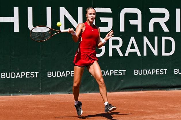 Anna Karolina Schmiedlova (SVK) during the quarter finals match vs. Elina Avanesyan at the WTA250 Hungarian Gran Prix Tennis on 19th July 2024 at Romai Teniszakademia, Budapest, Hungary  Copyright: xVincenzoxOrlando IPAxSportx xipax xx IPA_48113465 IPA_Agency_IPA48113465