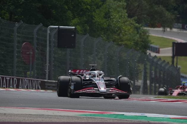 19 07 2024, Hungaroring, Budapest, FORMULA 1 HUNGARIAN GRAND PRIX 2024 , in the picture Kevin Magnussen DNK , Haas F1 Team Defodi 506 20240719 hbr 1128 Defodi-506