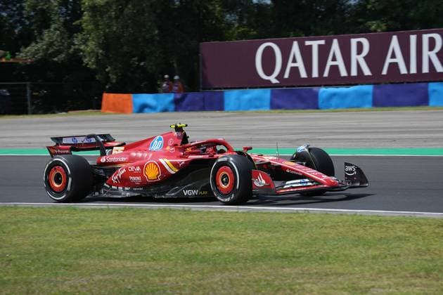 19 07 2024, Hungaroring, Budapest, FORMULA 1 HUNGARIAN GRAND PRIX 2024 , in the picture Carlos Sainz Jr ESP , Scuderia Ferrari HP Defodi 506 20240719 hbr 1395 Defodi-506