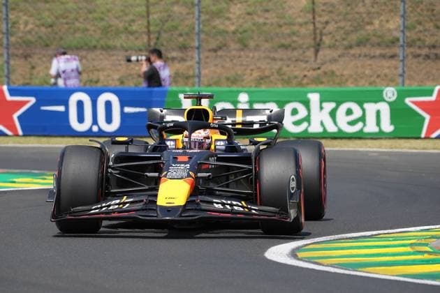 19 07 2024, Hungaroring, Budapest, FORMULA 1 HUNGARIAN GRAND PRIX 2024 , pictured Max Verstappen NLD , Oracle Red Bull Racing Defodi 506 20240719 hbr 1462 Defodi-506