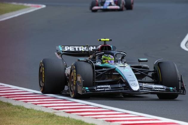 FORMULA 1 HUNGARIAN GRAND PRIX 2024 19 07 2024, Hungaroring, Budapest, FORMULA 1 HUNGARIAN GRAND PRIX 2024 , in the picture Lewis Hamilton GBR , Mercedes AMG Petronas Formula One Team nordphotoxGmbHx xBratic nph00250