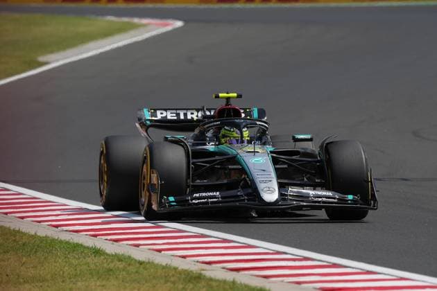 FORMULA 1 HUNGARIAN GRAND PRIX 2024 19 07 2024, Hungaroring, Budapest, FORMULA 1 HUNGARIAN GRAND PRIX 2024 , in the picture Lewis Hamilton GBR , Mercedes AMG Petronas Formula One Team nordphotoxGmbHx xBratic nph00250