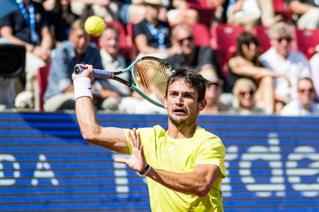 240719 Mariano Navone of Argentina during day 5 of the Nordea Open on July 19, 2024 in Bastad Photo Niclas Jönsson BILDBYRAN COP 273 NO0289 tennis atp 250 nordea open bbeng  Copyright: NICLASxJÖNSSON BB240719NO051