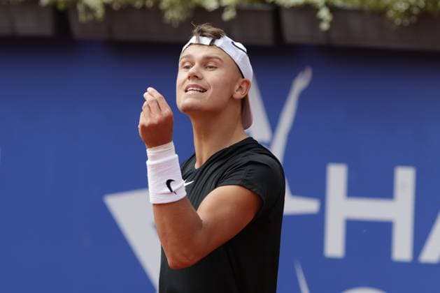 Tennis Men ATP, Tennis Men Tour 500 European Open Hamburg, Hamburg Open ATP 500 2024 , 19 07 2024 , Holger Rune DEN is looking forward to it Copyright: FernandoxSoares