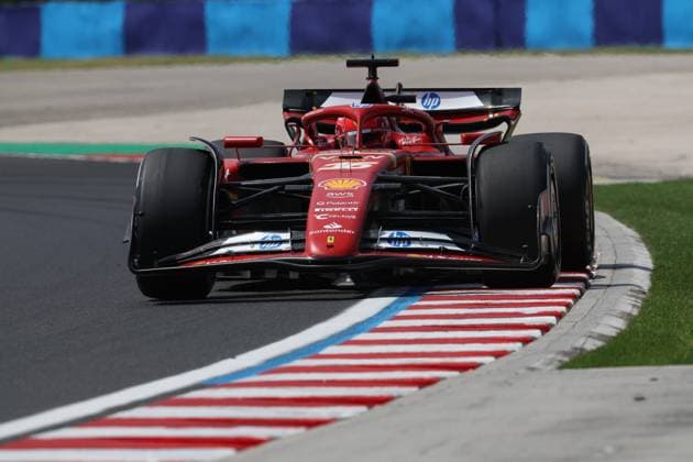 16 Charles Leclerc MCO, Scuderia Ferrari HP , F1 Grand Prix of Hungary at Hungaroring on July 19, 2024 in Budapest, Hungary Photo by HOCH ZWEI Budapest Hungary