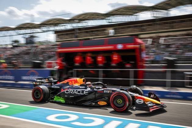 Foto IPP Enrico Schiavi Budapest 19-07-2024 Formula 1 F1 Gran Premio di Ungheria 2024 FP1 nella foto: Max Verstappen - RedBull Racing Budapest italy  Copyright: xR4924_italyphotopressx