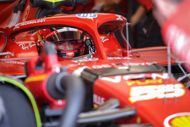 Foto IPP Enrico Schiavi Budapest 19-07-2024 Formula 1 F1 Gran Premio di Ungheria 2024 FP1 nella foto: Carlos Sainz - Ferrari Budapest italy  Copyright: xR4924_italyphotopressx