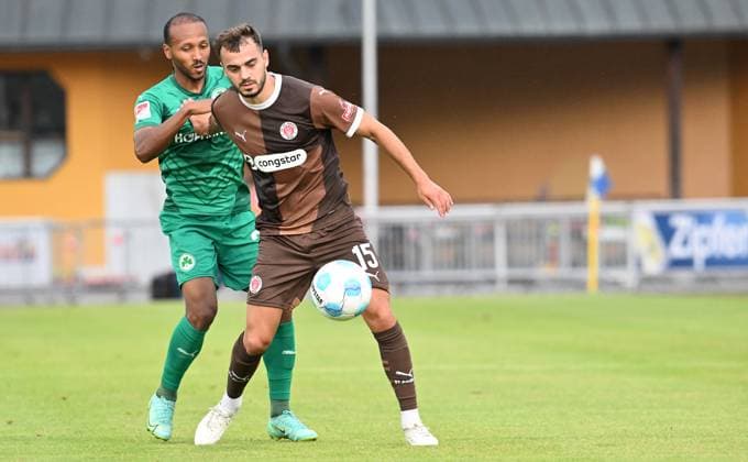19 07 2024 Soccer season 2024 2025 Test match friendly match preparation match SpVgg Greuther Fürth Kleeblatt FC Sankt Pauli xwoxzix Julian Green 37, SpVgg Greuther Fürth Danel Sinani 15, FC St Pauli