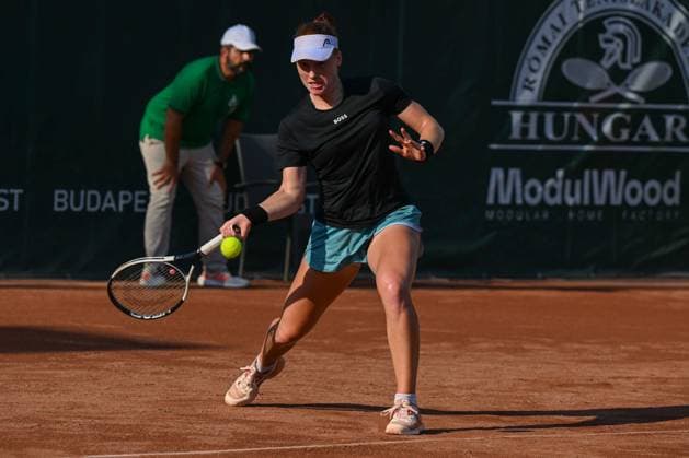 Hungary: Ella Seider (GER) during the quarter finals match vs. Diana Shnaider at the WTA250 Hungarian Gran Prix Tennis on 19th July 2024 at Romai Teniszakademia, Budapest, Hungary International Tennis match - WTA, Tennis Damen Hungarian Grand Prix - Quarter finals  - ZUMAp169 20240719_zsa_p169_479 Copyright: xVincenzoxOrlando IPAxSportx
