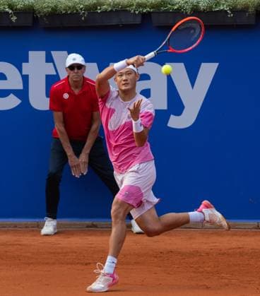 Hamburg Open Tennis am Rothenbaum Hamburg 19 07 2024, Tennisstadion am Rothenbaum , Hamburg in the picture Zhizhen Zhang CHI Â
