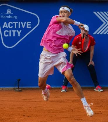 Hamburg Open Tennis am Rothenbaum Hamburg 19 07 2024, Tennisstadion am Rothenbaum , Hamburg in the picture Zhizhen Zhang CHI Â