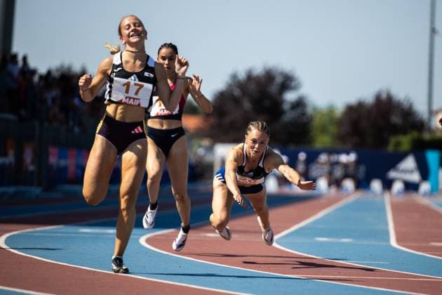 Sport Themen der Woche KW 29 Sport Bilder des Tages 19.07.2024, Albi, France (FRA): Maïwenn L’HEVEDER (FRA) - Championnat de France U18 U20 U23 d athlétisme (FRA), competition, Albi (FRA). ATHLETISME : Championnat de France Elite - Albi - 19 07 2024 GaelleMobuchon Panoramic 