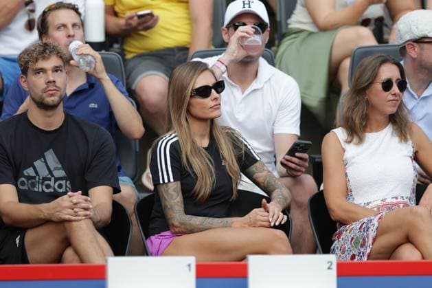 Tennis Men ATP, Tennis Men Tour 500 European Open Hamburg, Hamburg Open ATP 500 2024 , 19 07 2024 , Sophia Thomalla girlfriend of Alexander Zverev GER Copyright: FernandoxSoares