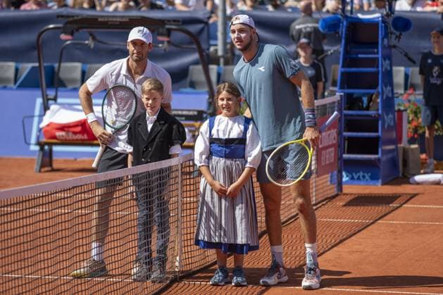 Gstaad Switzerland, 07 20 2024: Quentin Halys (FRA) in semi final against Jan-Lennard Struff (GER) during EFG Swiss Open. during EFG Swiss Open Gstaad, International Tennis match in Gstaad, Switzerland, July 20 2024  Copyright: xPatrickxDancel IPAxSportx xipa-ax xx IPA_48133238 IPA_Agency_IPA48133238