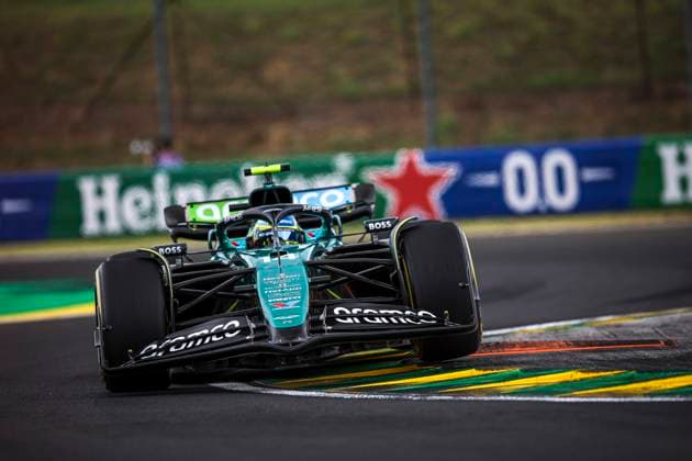 14 ALONSO Fernando (spa), Aston Martin F1 Team AMR24, action during the Formula 1 Hungarian Grand Prix 2024, 13th round of the 2024 Formula One World Championship, WM, Weltmeisterschaft from July 19 to 21, 2024 on the Hungaroring, in Mogyorod, Hungary - F1 - HUNGARIAN GRAND PRIX 2024 DPPI Panoramic  240720_R13_UNGHERIA_DP_EA015998