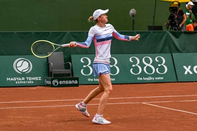 Aliaksandra Sasnovich during the quarter finals match vs. Anna Karolina Schmiedlova (SVK) at the WTA250 Hungarian Gran Prix Tennis on 19th July 2024 at Romai Teniszakademia, Budapest, Hungary  Copyright: xVincenzoxOrlando IPAxSportx xipax xx IPA_48134722 IPA_Agency_IPA48134722