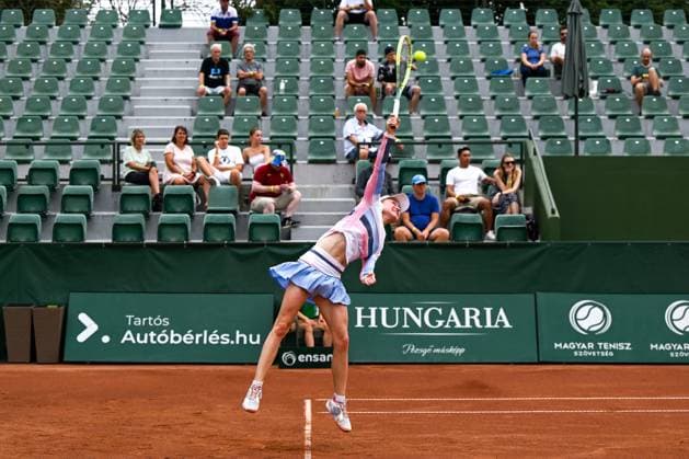 Aliaksandra Sasnovich during the quarter finals match vs. Anna Karolina Schmiedlova (SVK) at the WTA250 Hungarian Gran Prix Tennis on 19th July 2024 at Romai Teniszakademia, Budapest, Hungary  Copyright: xVincenzoxOrlando IPAxSportx xipax xx IPA_48134729 IPA_Agency_IPA48134729