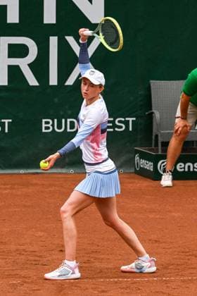 Aliaksandra Sasnovich during the quarter finals match vs. Anna Karolina Schmiedlova (SVK) at the WTA250 Hungarian Gran Prix Tennis on 19th July 2024 at Romai Teniszakademia, Budapest, Hungary  Copyright: xVincenzoxOrlando IPAxSportx xipax xx IPA_48134730 IPA_Agency_IPA48134730