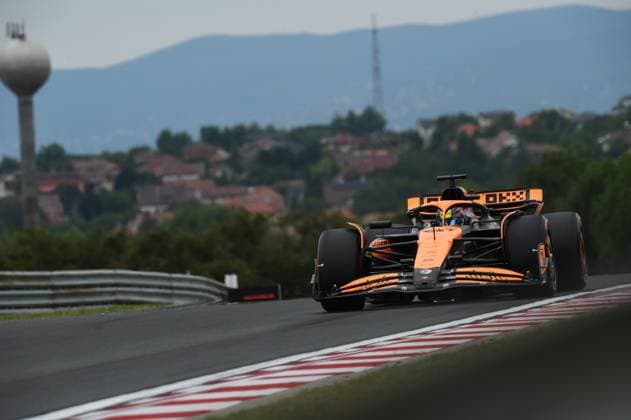July 20, 2024, Budapest, Budapest, Hungary: Oscar Piastri of McLaren on the third free practice session of the 2024 Formula 1 Hungarian Grand Prix held on the Hungaroring. Budapest Hungary - ZUMAs291 20240720_zip_s291_013 Copyright: xBalintxSzentgallayx