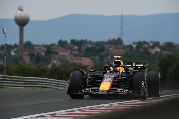 July 20, 2024, Budapest, Budapest, Hungary: Sergio Perez of Red Bull on the third free practice session of the 2024 Formula 1 Hungarian Grand Prix held on the Hungaroring. Budapest Hungary - ZUMAs291 20240720_zip_s291_014 Copyright: xBalintxSzentgallayx