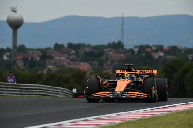 July 20, 2024, Budapest, Budapest, Hungary: Oscar Piastri of McLaren on the third free practice session of the 2024 Formula 1 Hungarian Grand Prix held on the Hungaroring. Budapest Hungary - ZUMAs291 20240720_zip_s291_016 Copyright: xBalintxSzentgallayx