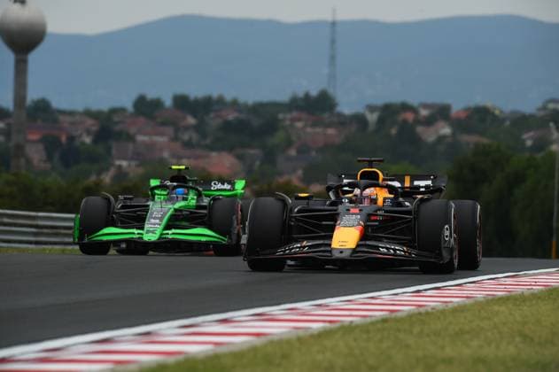July 20, 2024, Budapest, Budapest, Hungary: Max Verstappen of Red Bull on the third free practice session of the 2024 Formula 1 Hungarian Grand Prix held on the Hungaroring. Budapest Hungary - ZUMAs291 20240720_zip_s291_019 Copyright: xBalintxSzentgallayx