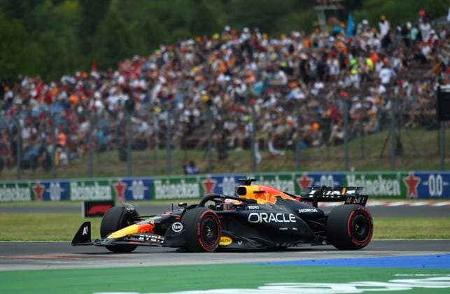 July 20, 2024, Budapest, Budapest, Hungary: Max Verstappen of Red Bull on the third free practice session of the 2024 Formula 1 Hungarian Grand Prix held on the Hungaroring. Budapest Hungary - ZUMAs291 20240720_zip_s291_033 Copyright: xBalintxSzentgallayx
