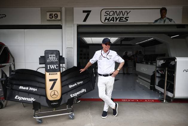 F1 Hungarian Grand Prix Tommy Hilfiger visits garages of the fictional Apex APXGP F1 team in the upcoming F1 movie directed by Joseph Kosinski, ahead of the F1 Grand Prix of Hungary at Hungaroring on July 20, 2024 in Budapest, Hungary. Budapest Hungary  Copyright: xBeataxZawrzelx originalFilename:zawrzel-f1hungar240720_npPaU.jpg